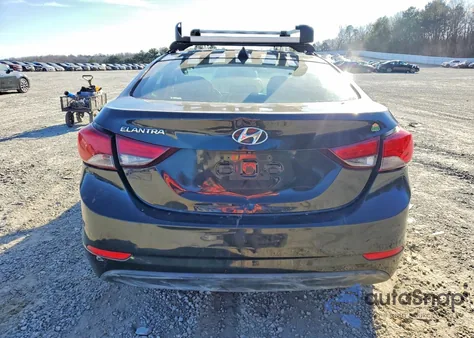 2014 Hyundai Elantra Se z USA, uszkodzony, nr VIN 5NPDH4AE0EH543970